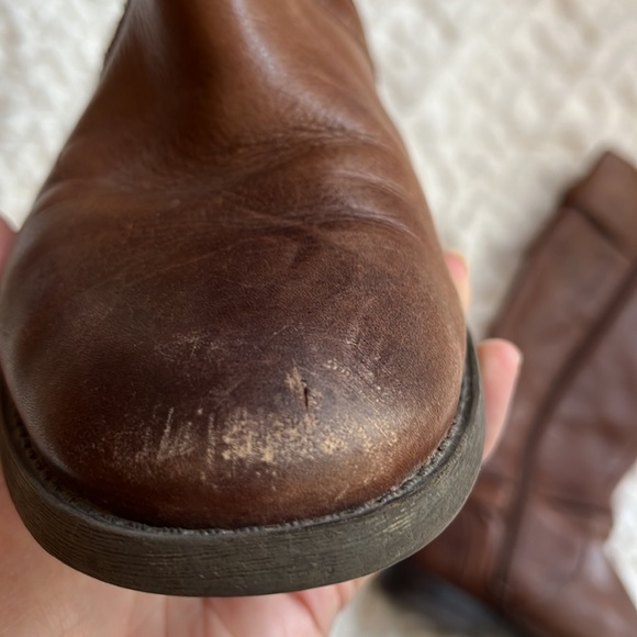 Arturo Chiang Leather Riding Boots size 9 - Picture 5 of 5